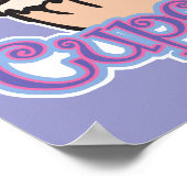 Pink Cupcake Poster (Ecke)