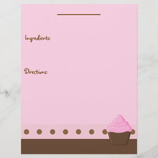 Pink Cupcake Rezept Seite