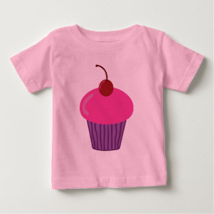 Pink Cupcake Säugling T - Shirt