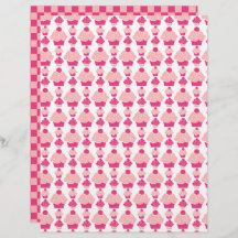 Pink Cupcake Scrapbook