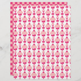 Pink Cupcake Scrapbook