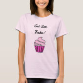 Pink cupcake Set backen T-Shirt (Vorderseite)
