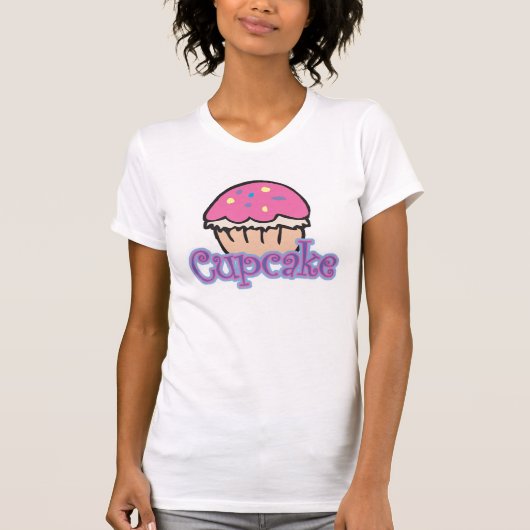 Pink Cupcake T-Shirt (Vorderseite)
