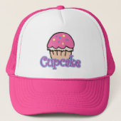 Pink Cupcake Truckerkappe (Vorderseite)