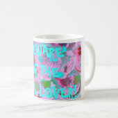 Pink Cupcakes "cake lover" Tasse (VorderseiteRechts)