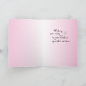 Pink Cupcakes Geburtstag Karte (Innenseite)