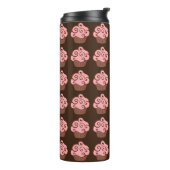 Pink Cupcakes Kaffee Tumbler Thermosbecher (Nach links gedreht)