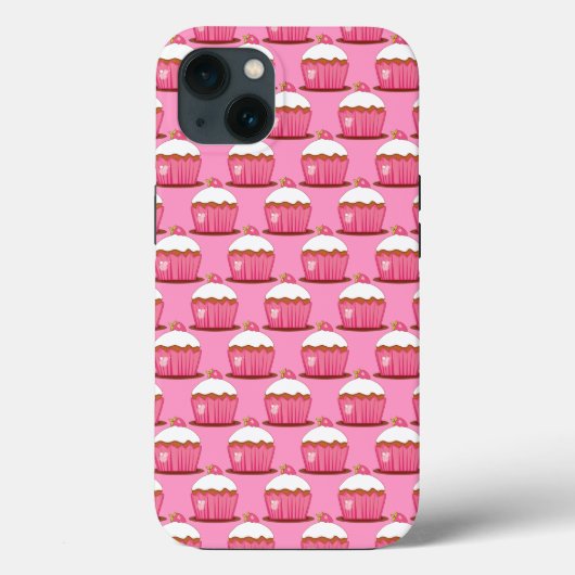Pink Cupcakes TelefonCase Case-Mate iPhone Hülle (Rückseite)
