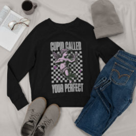 Pink Cupid ist mein Valentine Sweatshirt