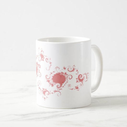 PINK CURLS KAFFEETASSE (VorderseiteRechts)