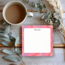 Pink Curves CUSTOM Chic Monogram Personalisiert