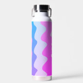 Pink Curves CUSTOM Chic Name Personalisiert Trinkflasche (Vorne)