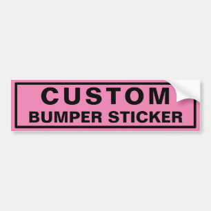 Pink Custom Autoaufkleber