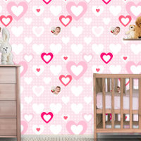 Pink Custom Baby Foto Dekoration
