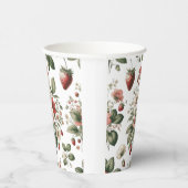 Pink Custom Berry Sweet Strawberry Pappbecher (Rechts)