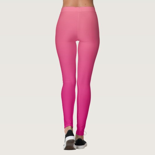 Pink Custom Leggings (Rückseite)