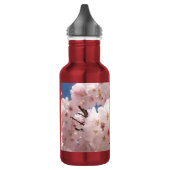 Pink Custom Spring Fun Blüten Trinkflasche (Links)