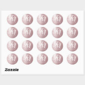 Pink Custom Stickers Product Labels (Blatt)
