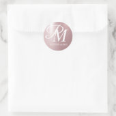 Pink Custom Stickers Product Labels (Tasche)