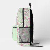 Pink Cute Paisley Pattern Personalized Bedruckter Rucksack (Rechts)