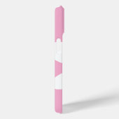 Pink Cute White Daisy IPhone 15 Case (Rückseite / Rechts)