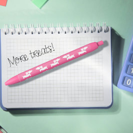 Pink Dackel Tintenpatronen für Dackel Liebhaber Kugelschreiber