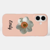 Pink Daffodin Frühlingszeit Blume Case-Mate iPhone Hülle (Rückseite (Horizontal))
