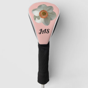 Pink Daffodin Frühlingszeit Blume Golf Headcover