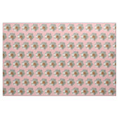 Pink Daffodin Frühlingszeit Blume Stoff (Fat Quarter (45,7 x 55,9 cm))