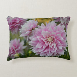 Pink Dahlia Blume im RHS Garden Wisley Dekokissen