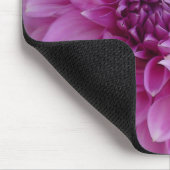 Pink Dahlia Blume Mousepad (Ecke)