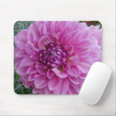 Pink Dahlia Blume Mousepad (Mit Mouse)