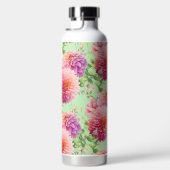 Pink Dahlia Blume Trinkflasche (Rechts)