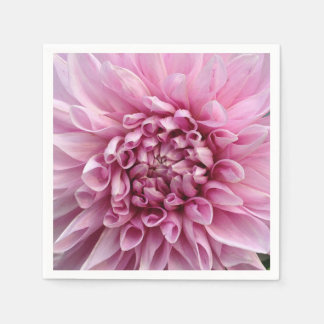 Pink Dahlia Blumenpapier Napkins individuell gesta Serviette