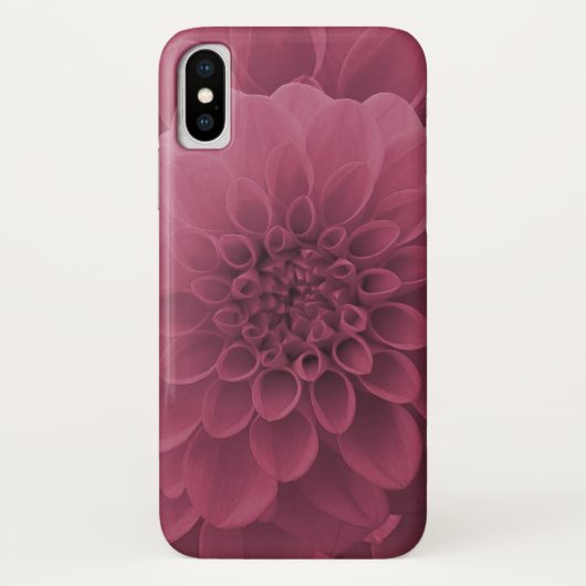 Pink Dahlia Case-Mate iPhone Hülle (Rückseite)