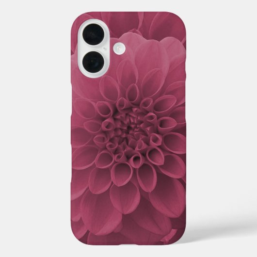 Pink Dahlia Case-Mate iPhone Hülle (Rückseite)