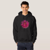 Pink Dahlia Hoodie (Vorne ganz)