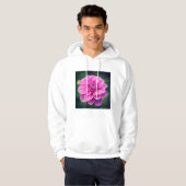 Pink Dahlia Hoodie (Vorne ganz)