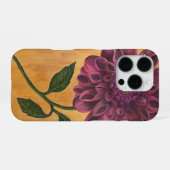 Pink Dahlia iPhone 16 Pro Fall iPhone Hülle (Rückseite (Horizontal))