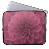 Pink Dahlia Laptopschutzhülle (Vorderseite)