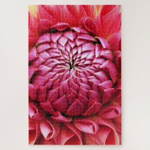 Pink Dahlia Puzzle