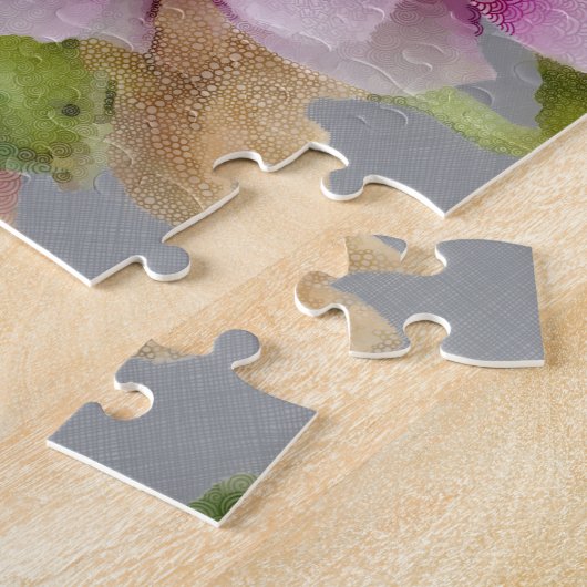 Pink Dahlia Puzzle (Seite)