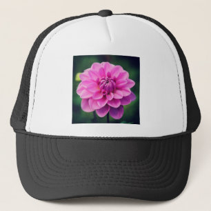 Pink Dahlia Truckerkappe