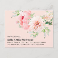 Pink Dahlia Wir haben neue Adresse Neues Haus