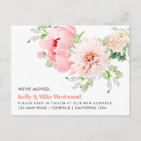 Pink Dahlia Wir haben neue Adresse Neues Haus