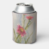 Pink Daises Can Cooler Dosenkühler (Kanne Rückseite)