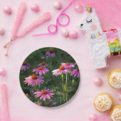 Pink Daises Papierplatte Pappteller (Party)