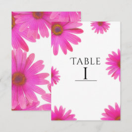 Pink Daisies Floral Daisy Elegante Land Rustikal Einladung