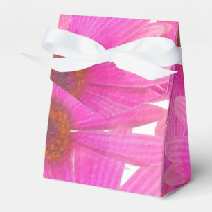Pink Daisies Floral Daisy Eleganter Frühling Gefal Geschenkschachtel