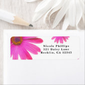 Pink Daisies Floral Daisy Rustikale Party Einladun (Insitu)